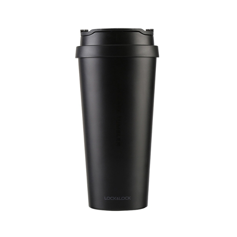 LHC4151BLK - Bình giữ nhiệt bằng thép không gỉ Lock&Lock Clip Tumbler 540ml - Màu đen