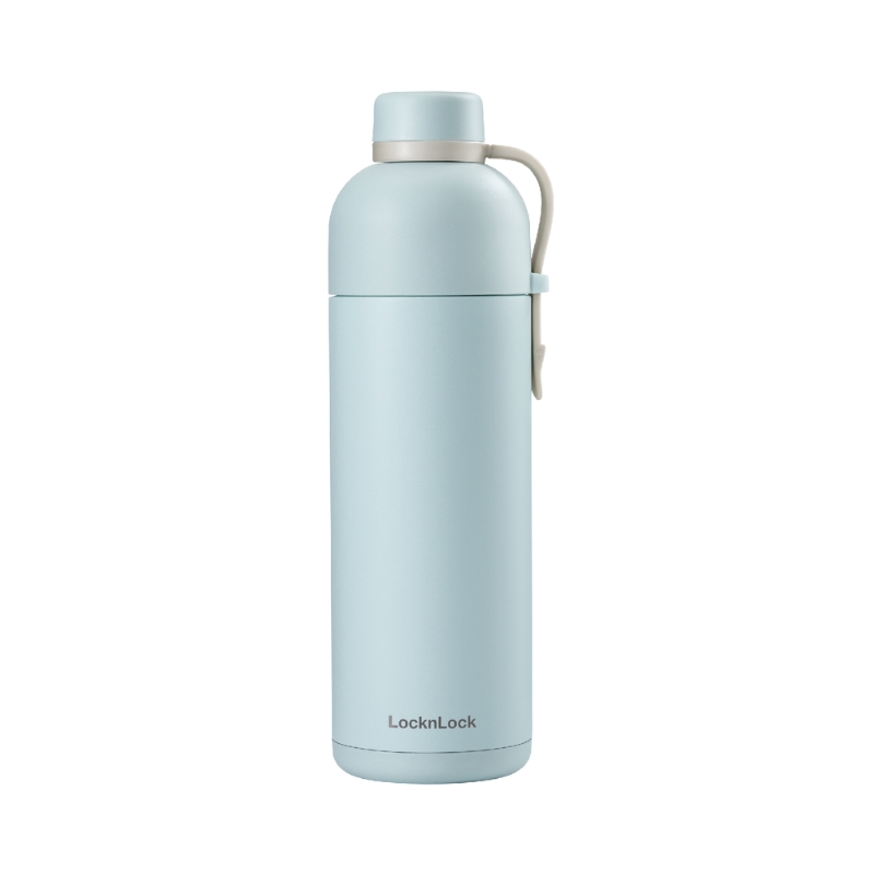 LHC4267MIT - Bình giữ nhiệt LocknLock Belt Bottle 490ml - Màu mint